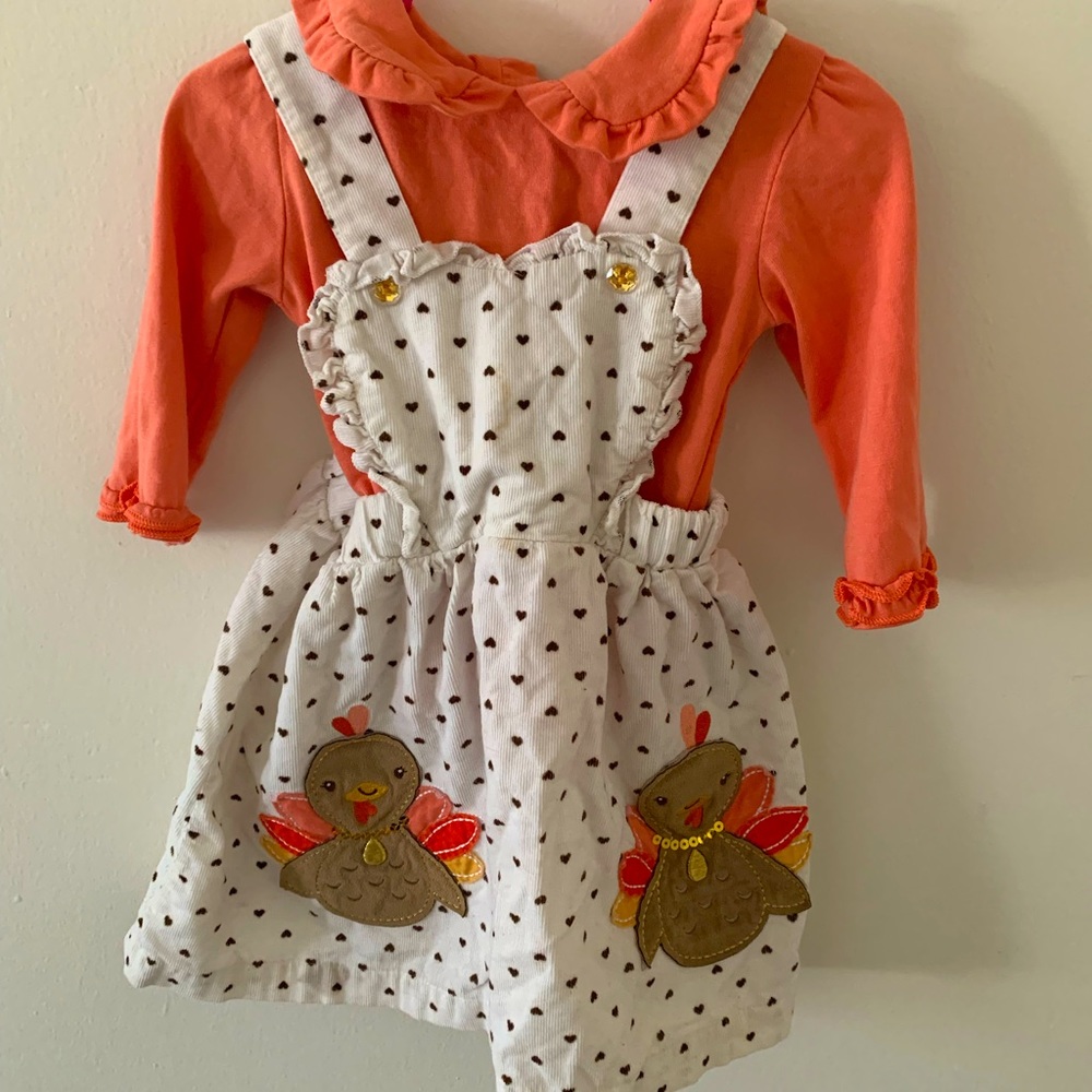 Blueberi boulevard 2T thanksgiving dress